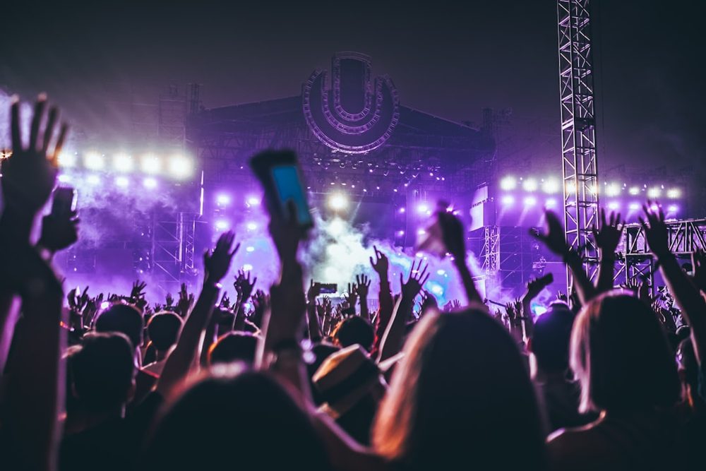 Publiek bij een concert